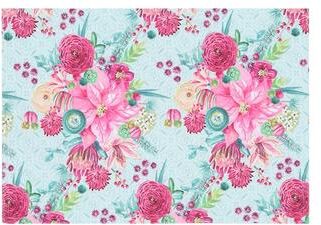 "Laural Home Boho Christmas Placemat Set of 4 - 13"" x 19"""