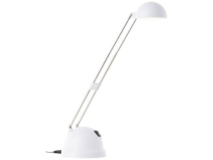 Brilliant Katrina LED Tischleuchte höhenverstellbar schwenkbar weiß Büro 600 Lumen, 7,26 W, LED integriert, 40 x 11.5 x 44 cm