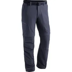 MAIER SPORTS Herren Hose Tajo 2 He-Zip Off Hose el. (lang), Größe 118 in Blau Blau