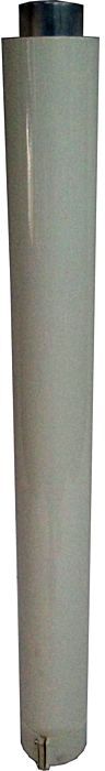Wolf Luft-/Abgasrohr DN63/96 L:962mm 2600405 weiß