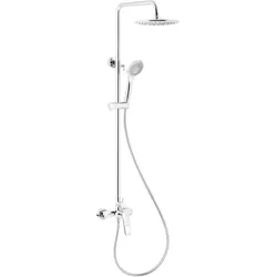 KFA, Duschsystem, Deszczownica Amazonit 3-funkcyjna chrom (4626-910-00)