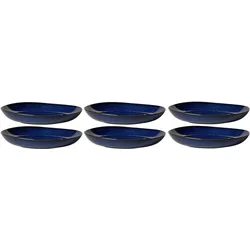 Villeroy & Boch Schale flach Lave bleu, Teller, Blau