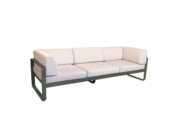 FERMOB BELLEVIE Garten-Club-Sofa 3-Sitzer