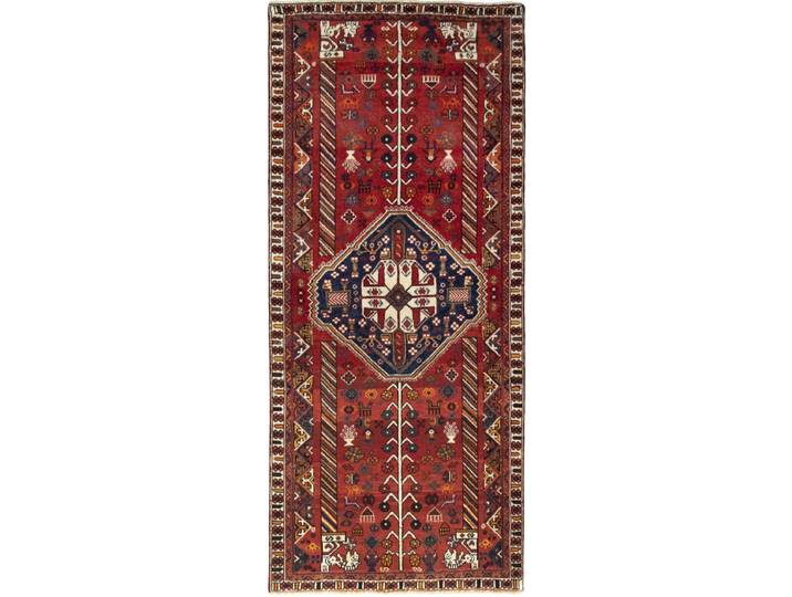 Shiraz Teppich 105x247 Handgeknüpft Orientteppich Perserteppich Läufer Wolle