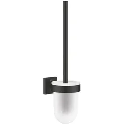 GROHE WC-Bürste Start Cube Schwarz Matt Metall, Glas 409772430