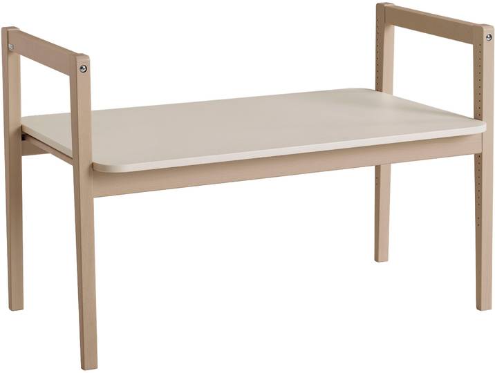 Tischplatte PAIDI LITTLE CLOUD , beige (cashmere, beige), B:61cm H:1,6cm T:93,2cm, Holzwerkstoff, Tischplatten, Tischplatte, Umbau zum höhenverstellbaren Spieltisch oder Maltisch