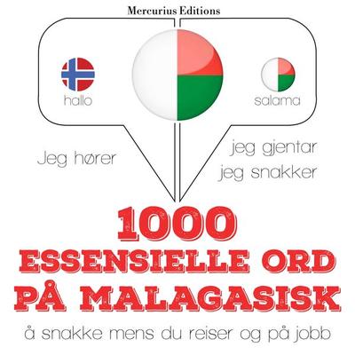 1000 essensielle ord på Malagasisk - JM Gardner, Audio, 9782821125704