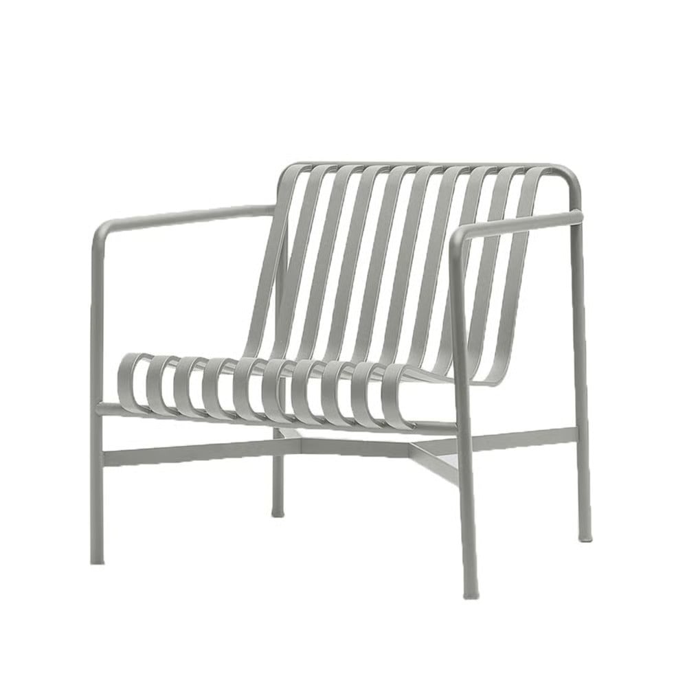 HAY Palissade Low loungefauteuil Sky grey