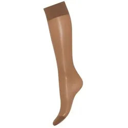 Deocy Silk Look 20d Kneehighs Strumpfhosen 2P Hellbraun Polyamid One Size Damen