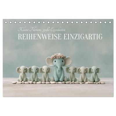 REIHENWEISE EINZIGARTIG (Tischkalender 2027 DIN A5 quer), CALVENDO Monatskalender