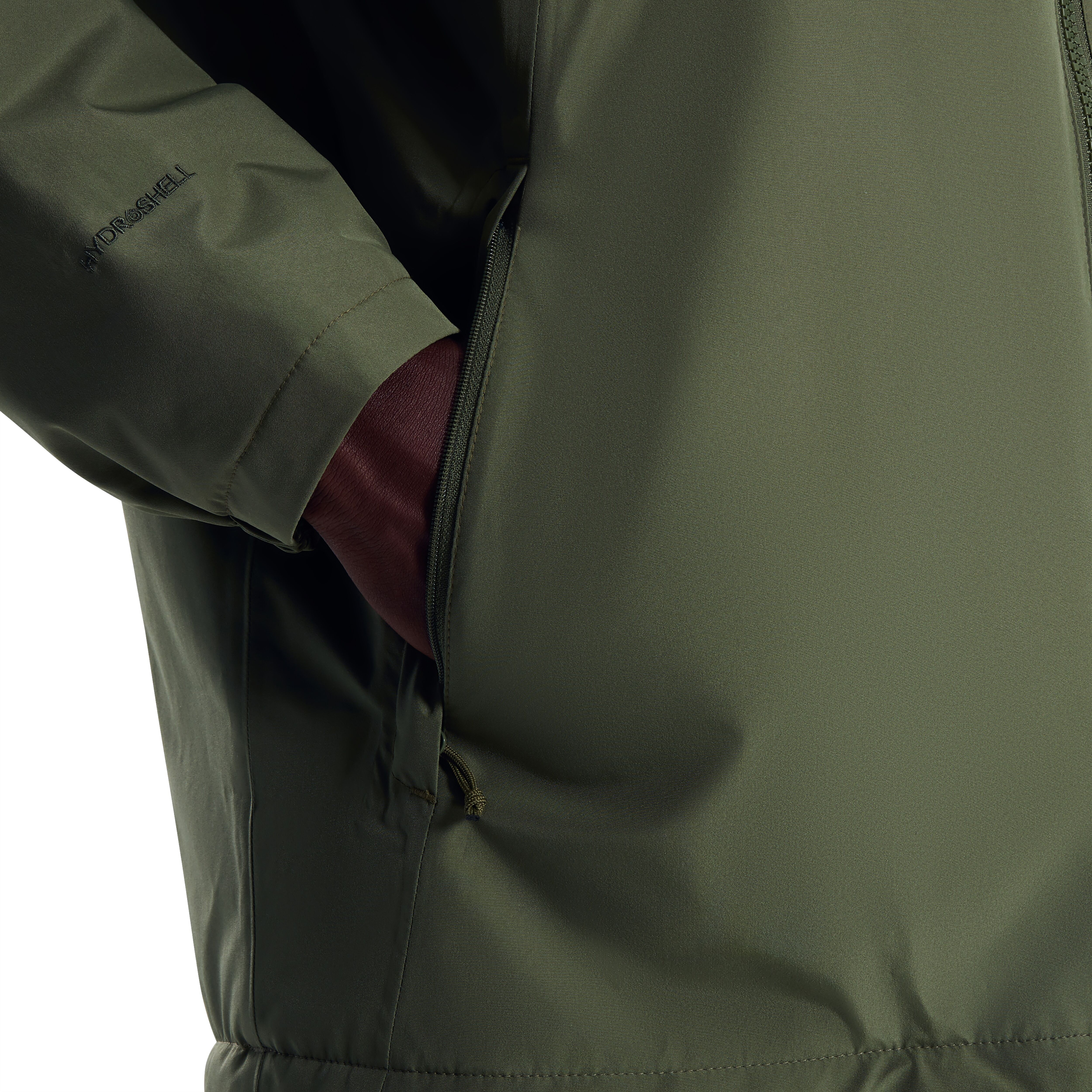Winterjacke BERGHAUS "DELUGE PRO 3.0 INSULATED JACKET", Herren, Gr. XL, grün (zephyr), Web, Obermaterial: 100% Polyester. Futter: 100% Polyester. Wattierung: 100% Polyester, Jacken Winterjacke, mit wasserabweisendem Obermaterial, windabweisende Verarbeitu
