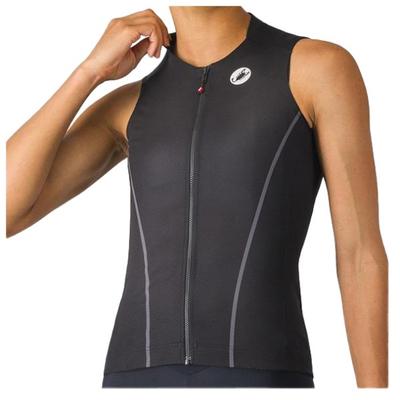 Castelli - Women's Anima Flow Sleeveless - Rad Singlet Gr XS grau