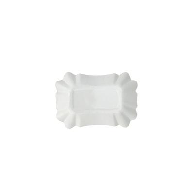 DayBays 2000 Stk. Pommesschale KU51 ca 9x14x3 cm laminiert weiß ohne Beschichtung