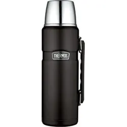Style Thermoskanne mit Griff 1,2 l, mattschwarz