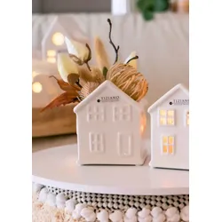 Haus Skade cremeweiß 9cm