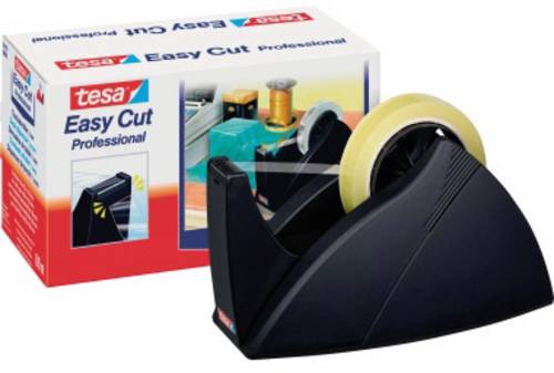 tesa Klebeband-Abroller Easy Cut Professional Schwarz Rollenbreite (max.): 25 mm