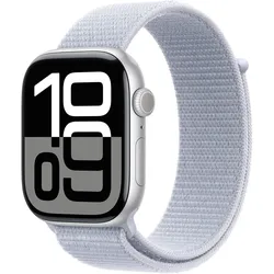Apple Watch Series 10 (GPS) 46mm Aluminiumgehäuse Silber