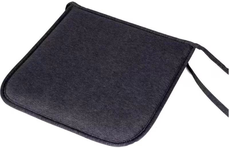 Cojín Para Silla Anjosa Jardín Piscina Y Playa Negro Talla Única Unisex