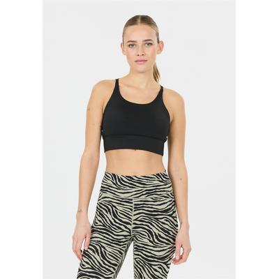 Sport-BH ATHLECIA "Elli V2", Damen, Gr. M, schwarz, 80% Polyester, 20% Elasthan, unifarben, BHs Sport-BH, mit Quick Dry-Funktion