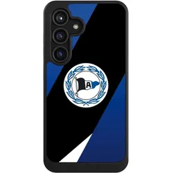 Nivocase Hülle für Samsung Galaxy S24 Handyhülle NIVOcore Case Schwarz Arminia Bielefeld DSC Offizielles (Samsung Galaxy S24), Smartphone Hülle, Schwarz