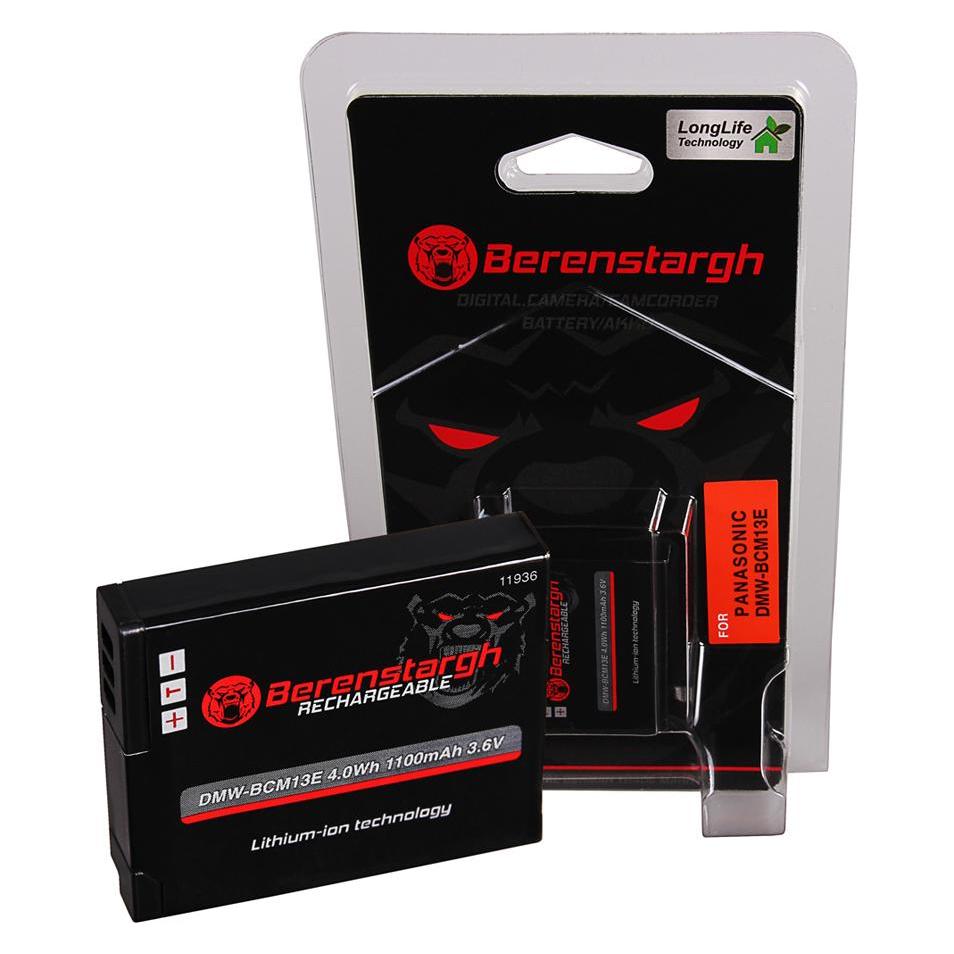 Berenstargh Akku f. Panasonic DMW-BCM13 (Kamera Akku) (11936 1100mAh)