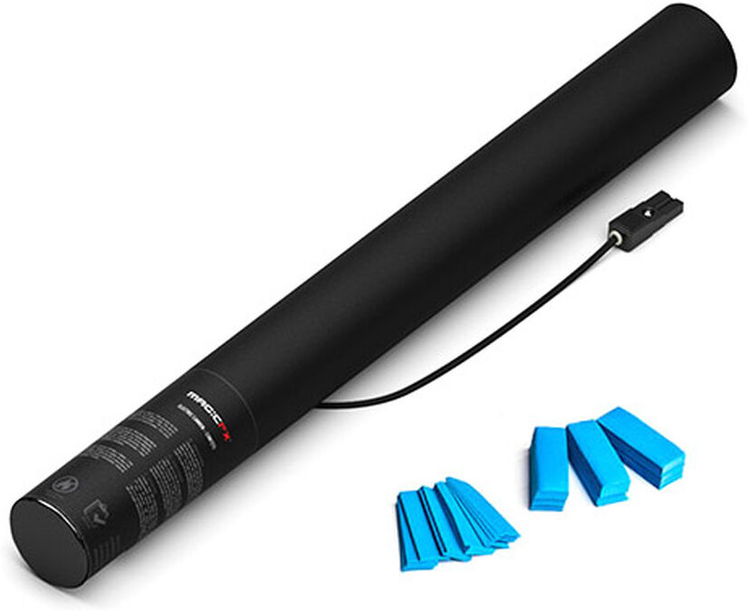 MagicFX Magic Fx Elektrische Konfettikanone 50cm - Hellblau
