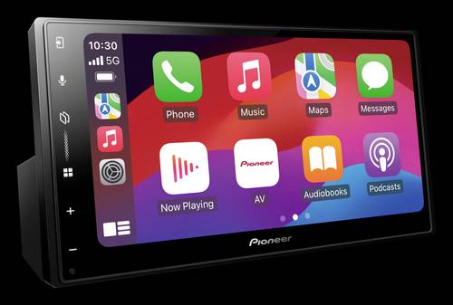 Pioneer SPH-DA77DAB Moniceiver Anschluss für Lenkradfernbedienung, Anschluss für Rückfahrkamera, Apple CarPlay, DAB+ Tuner