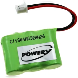 Powery Akku für Hundehalsband (Empfänger) Dogtra 300M / EF-3000 / 200NCP / Typ 35AAAH3BMX