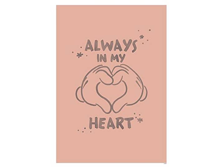 Komar Wandbild - Mickey Endless Love - Größe: 50 x 70 cm - Disney, Poster, Kinderzimmer