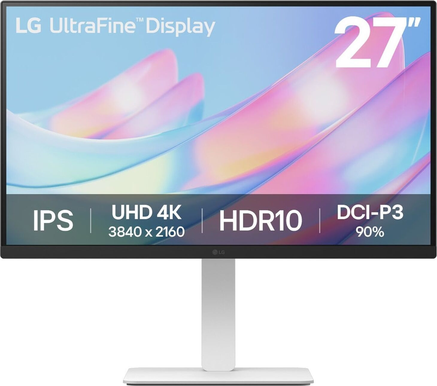LG 27Us550-W 27 inch 4K UHD Monitor Wit