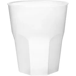 MONOUSO - Wiederverwendbarer Unzerbrechlicher Becher Cocktail PP 350ml (20 Stück)