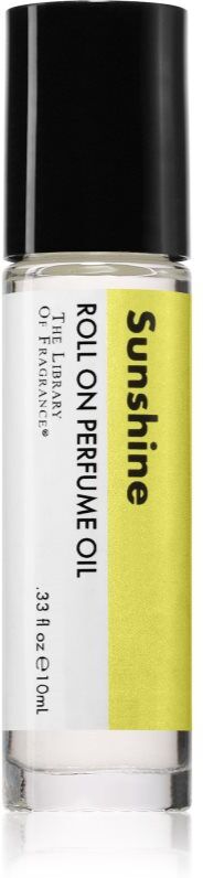 The Library of Fragrance Sunshine huile pour le corps roll-on mixte 10 ml