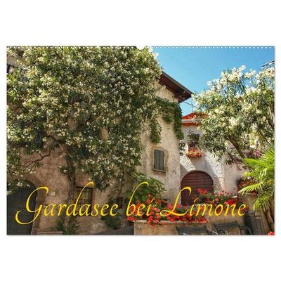 Gardasee bei Limone (Wandkalender 2027 DIN A2 quer), CALVENDO Monatskalender