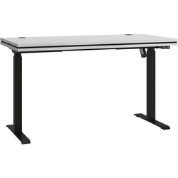 SCHREIBTISCH MALTESA 138x67x123,6 cm Bürotisch Computertisch, Grau