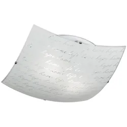 Deckenleuchte SIGNA (BHT 40x9,50x40 cm) - BHT 40x9,50x40 cm
