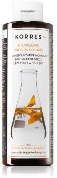 Korres Sunflower and Mountain Tea champô para cabelo pintado 250 ml. Sunflower and Mountain Tea