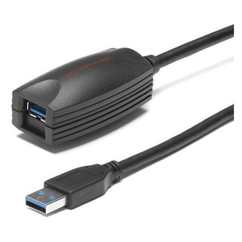 Tesca CORDON MOULE USB-A 3.0 AMPLIFIE MALE / USB-A FEMELLE de 15 M (15 m) (CORUSB3AAM-15MF)