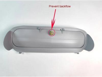 Uplifted Finds Automatic Litter Box Replacement Waste Bin & Door Assembly accessory Bin Door