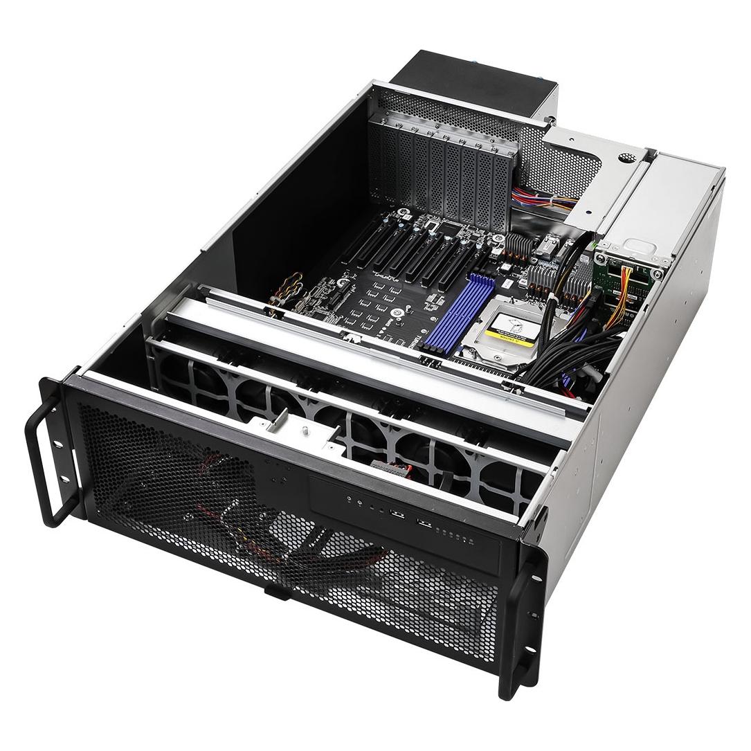 AsRock Barebone 4U Single Sockel SP5 4U4G-TURIN/HPR (4U4G-TURIN/HPR)