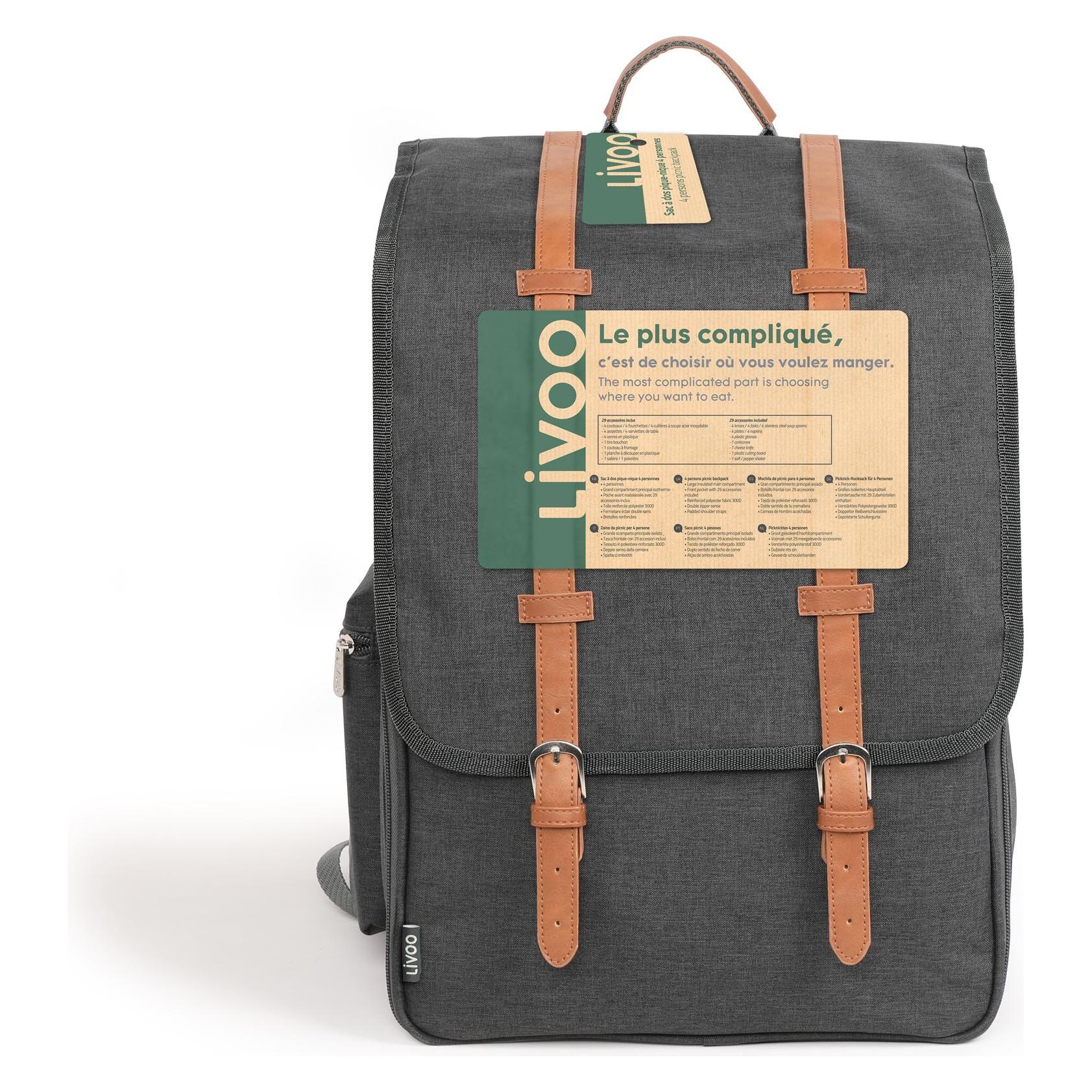 Livoo 4 Personen Picknicktasche (18499481)