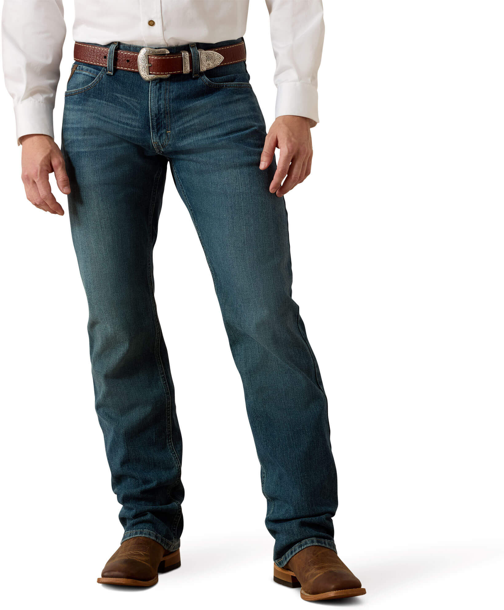 Men's M4 Legacy Stretch Jeans in Freeman, Size: 32 X by Ariat