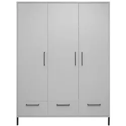 Mäusbacher Kleiderschrank Ole 148 x 195 cm Dekor Grau