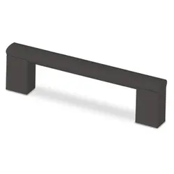 MB-Stangengriff, Clivia, 9265880,B16x160mm,H36mm, schwarz, matt