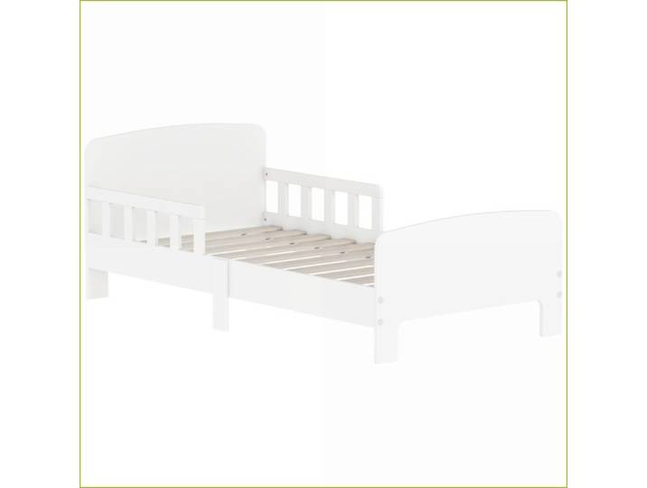 Cadres de lit et supports - Lit d'enfant sécurité 3-8 ans - MDF Blanc