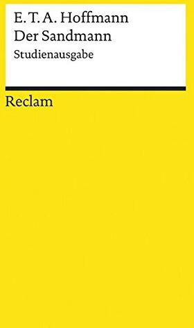 Hoffmann, E. T. A. - Der Sandmann: Studienausgabe. Paralleldruck der Handschrift und des Erstdrucks (1817) (Reclams Universal-Bibliothek) - Preis vom 30.09.2026 22:30:23 h