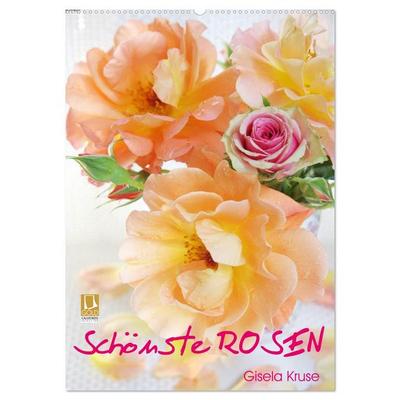 Schönste Rosen (Wandkalender 2026 DIN A2 hoch), CALVENDO Monatskalender