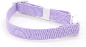 Uplift Essentials Fashion Stretch Elastic Safety Cat Collar purple l