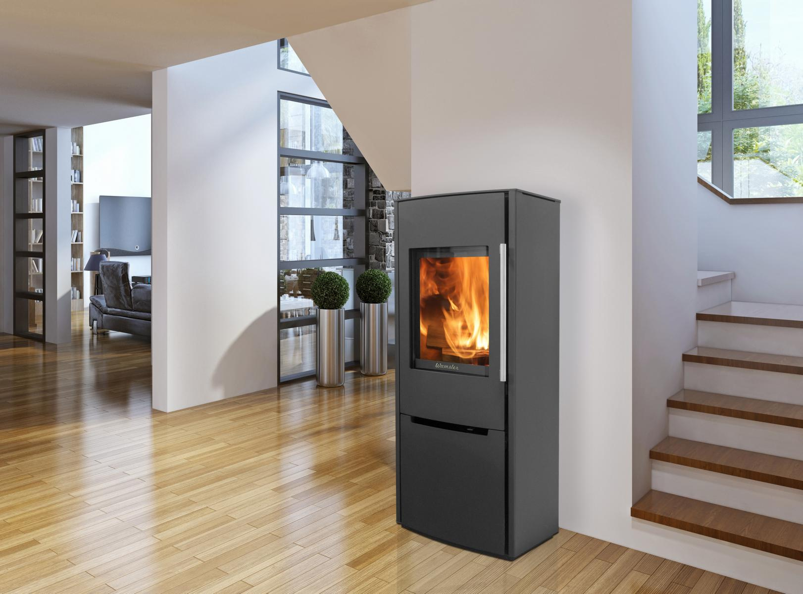 WAMSLERHAUSU Kaminofen TYP18820 PYLON 1G, S, 6,2KW 16919420