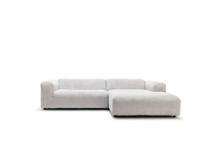 freistil by Rolf Benz 187 Ecksofa Cord - rechts - ohne Zusatzausstattung Modern, Zeitlos