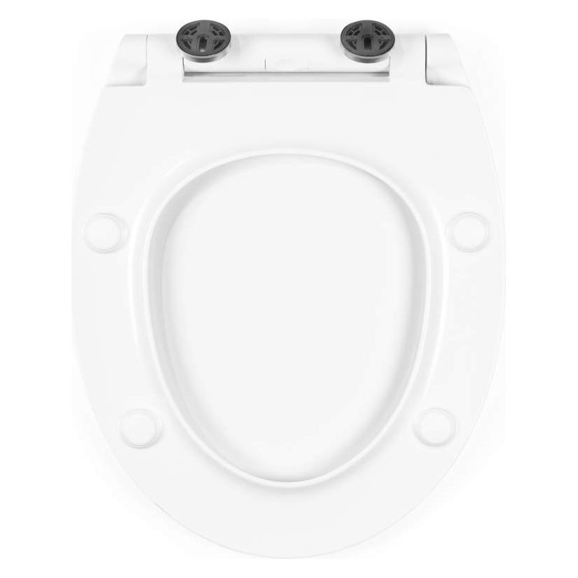 Beldray LA00000201WPEU7 Anti-bac Ultra-Slim Toilet Seat, White (LA00000201WPEU7)